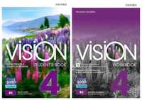 ^NOWE^ VISION 4 + online practice OXFORD Podręcznik + Ćwiczenia