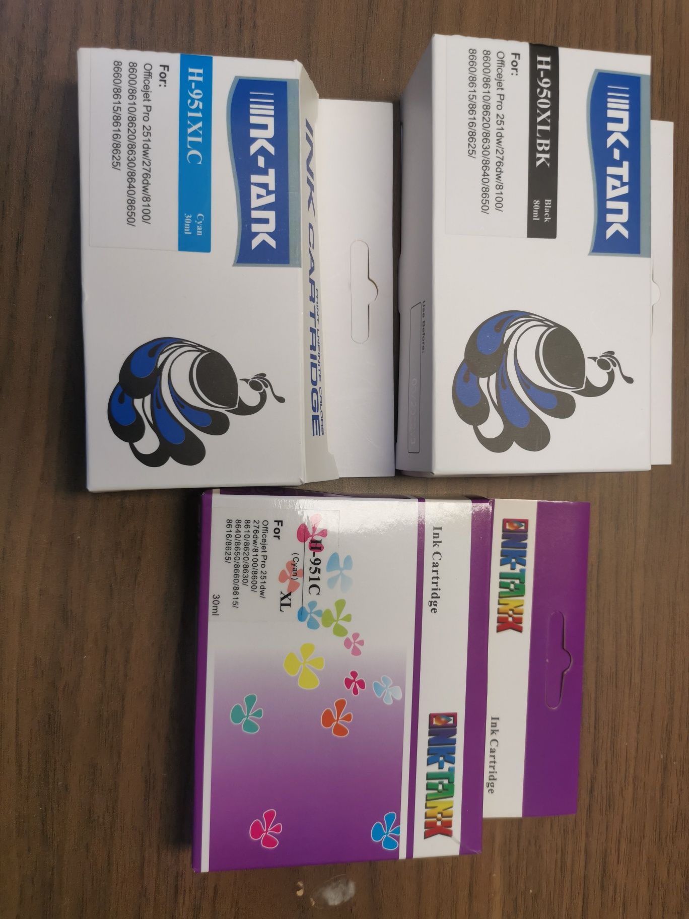 Vendo tinteiros compatíveis para impressora serie hp 8600