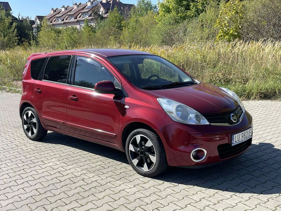 Nissan Note Bezwypadkowy, serwisowany, super stan, czujniki park, navi, bluetooth