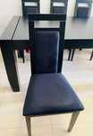 Conjunto de mesa de jantar com seis cadeiras