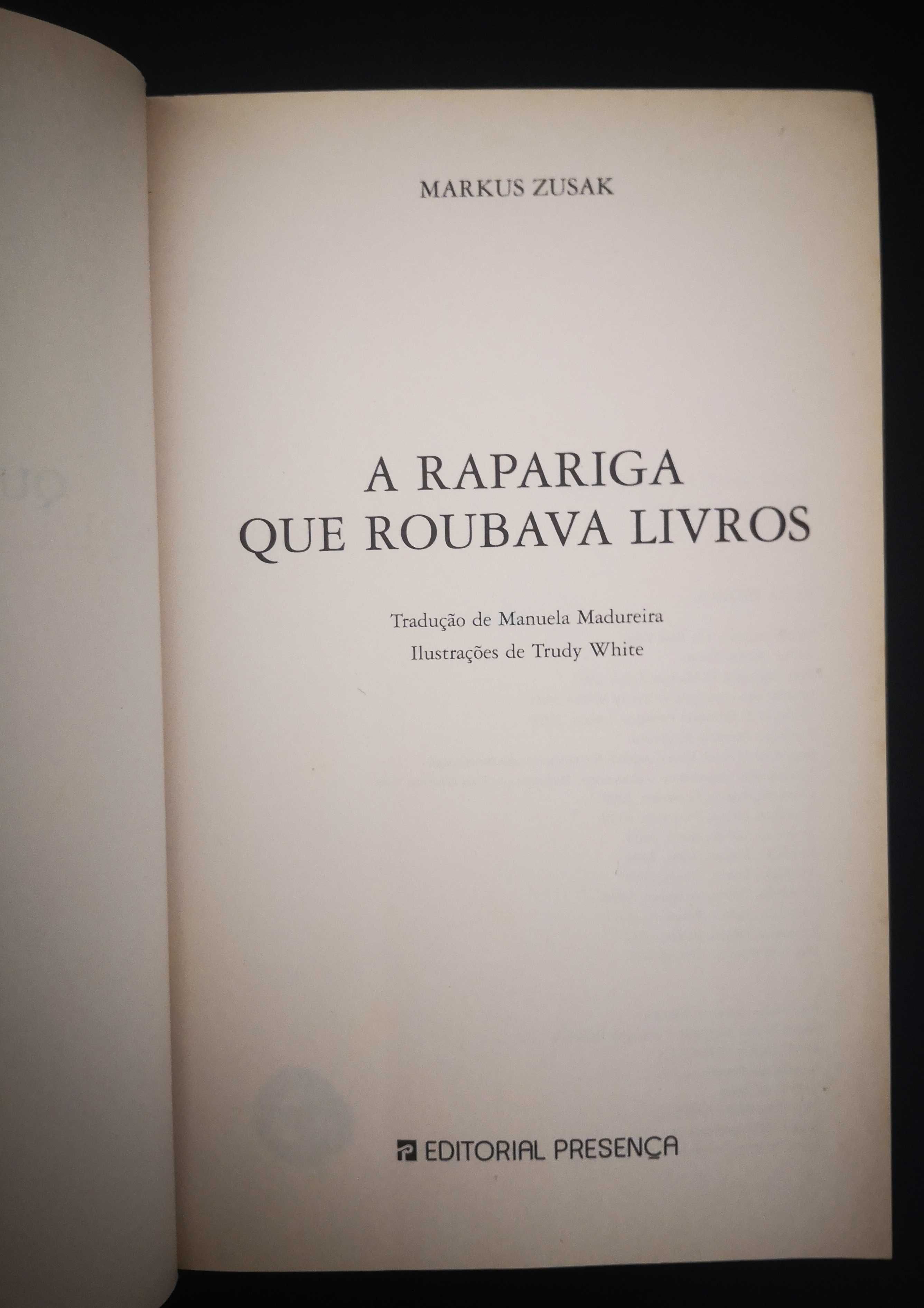 "A Rapariga que Roubava Livros" de Markus Zusak