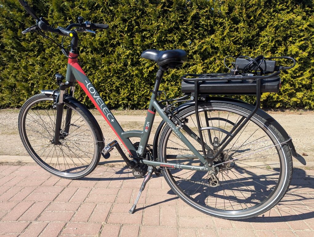 Rower elektryczny LOVELEC MAIA bateria 11,6 Ah, 36V, 250W.