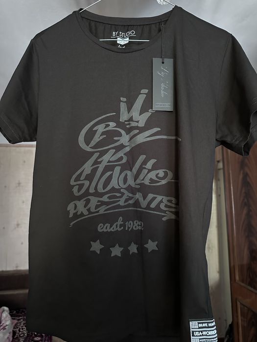 Чоловіча Чорна футболка З прінтом Турція