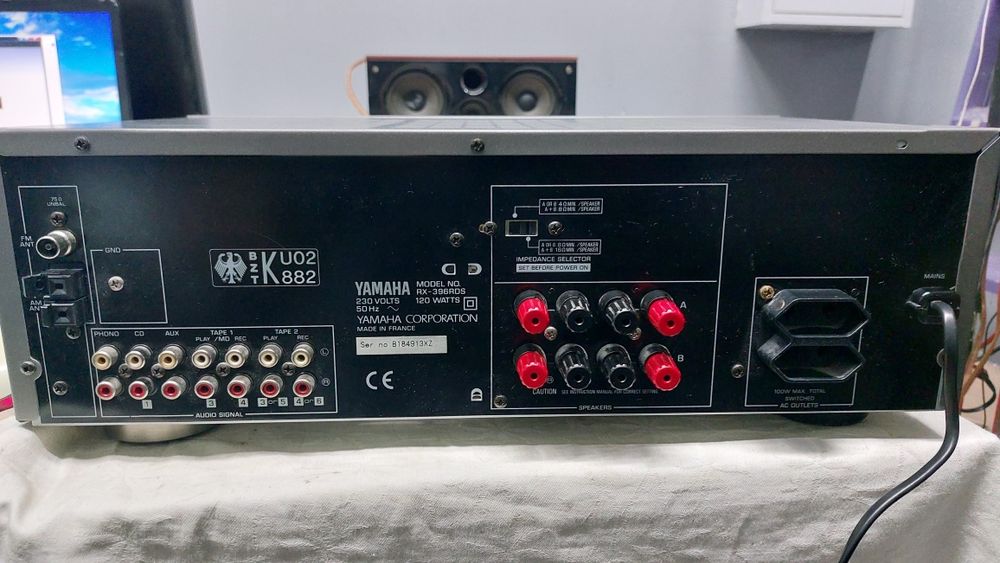 Yamaha rx 396 стерересивер. підсилювач