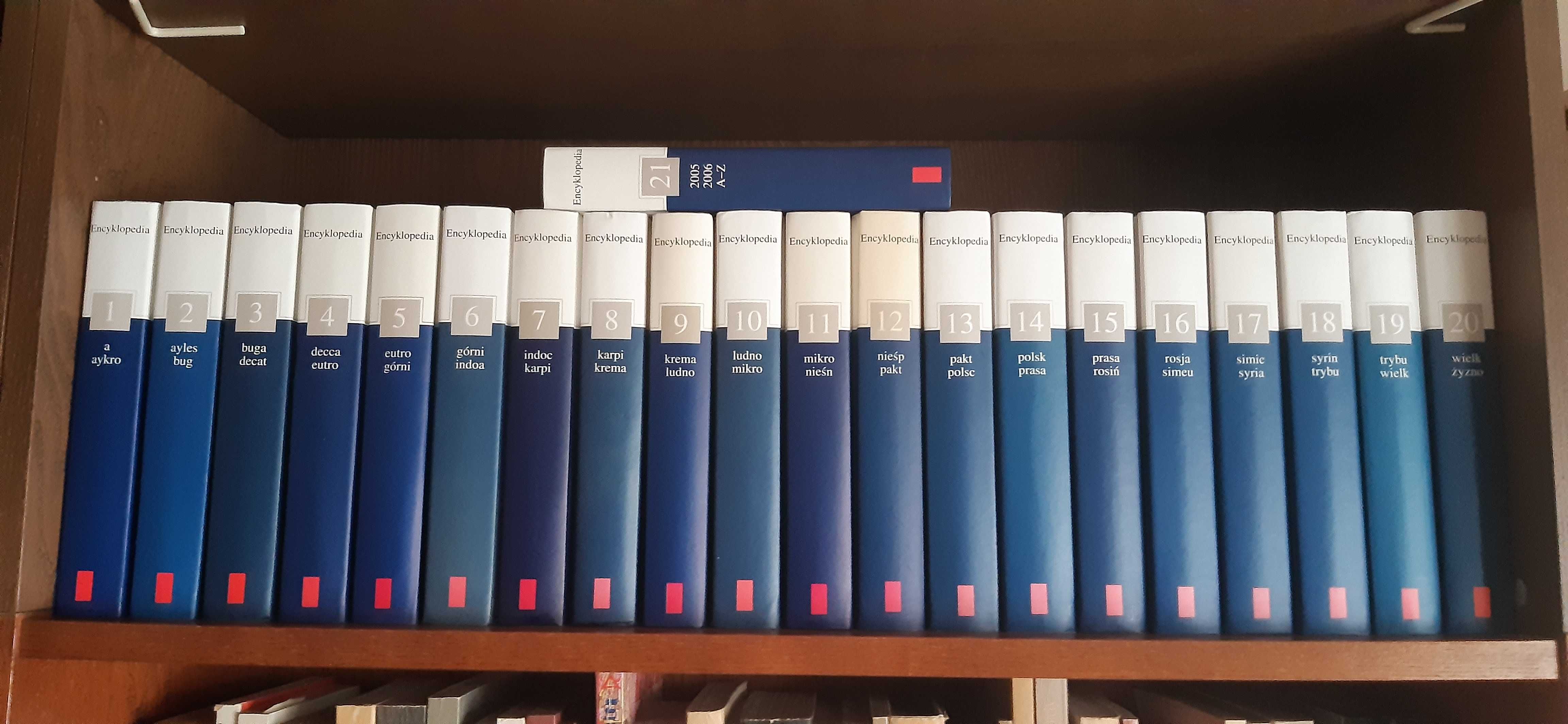 Encyklopedia Gazety Wyborczej 21 tomów (komplet)