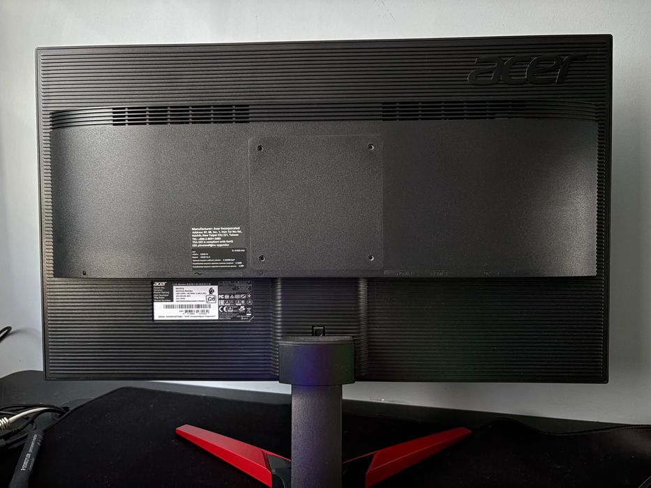 Monitor gamingowy Acer 240hz Full hd 1920 x 1080p