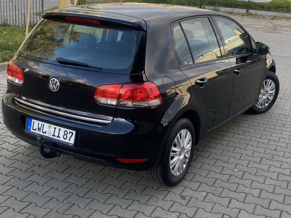 VW Golf 6 , 1.6 MPI 102KM 5 Drzwi Klima Nowe Opony NIEMIEC