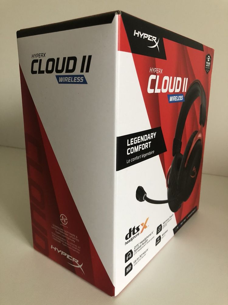 Бездротова ігрова гарнітура навушники HYPERX Cloud II