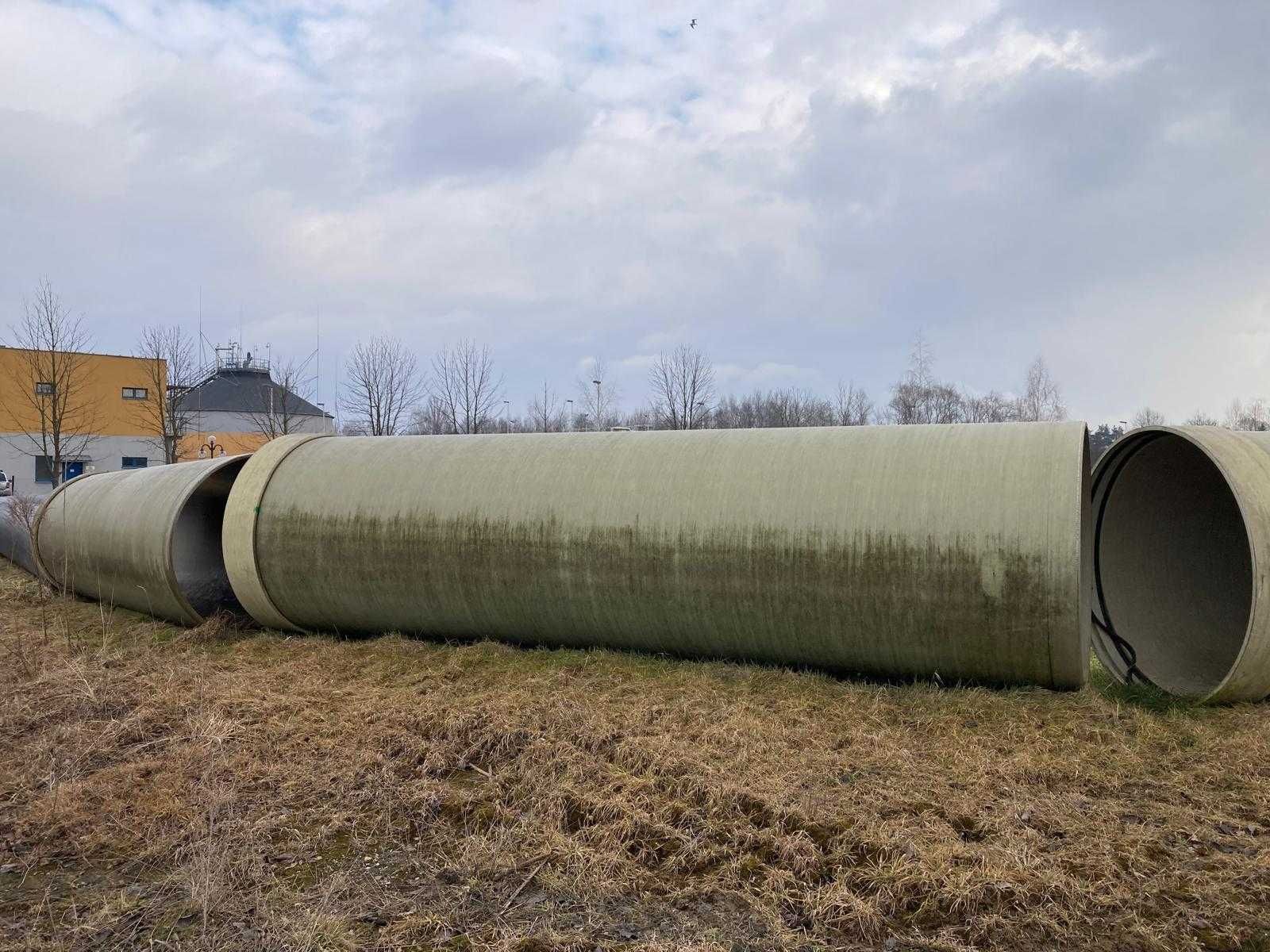 Rury przepustowe 1550x30x6000mm, tworzywo