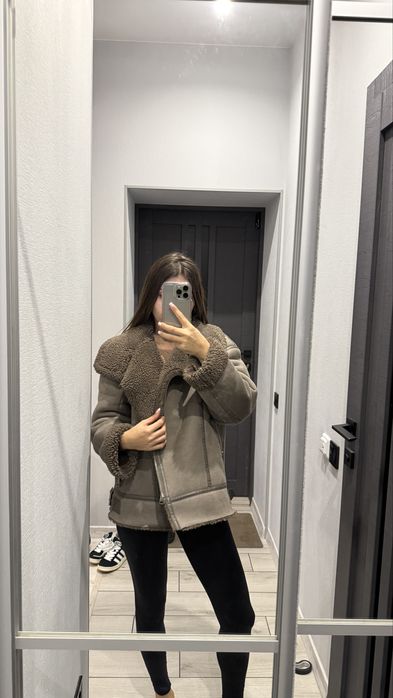 Дубленка Зара Zara