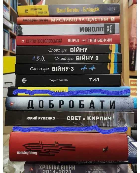 Книги про АТО та війну