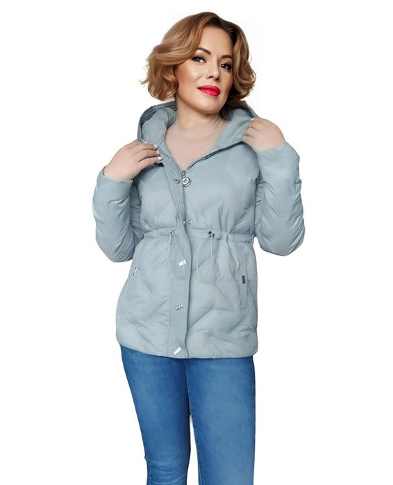 NOWA ZIELONA damska kurtka wiosenna przejściowa kurtka MIĘTOWA XL 42