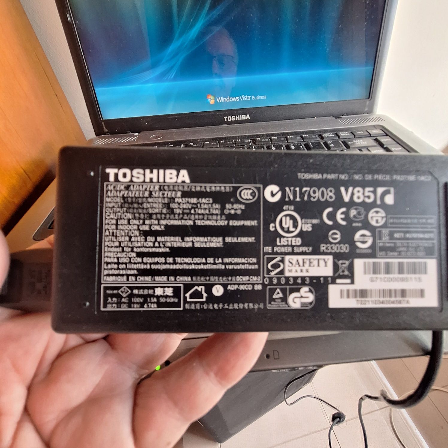 Portátil Toshiba Satélite A300 em perfeito funcionamento