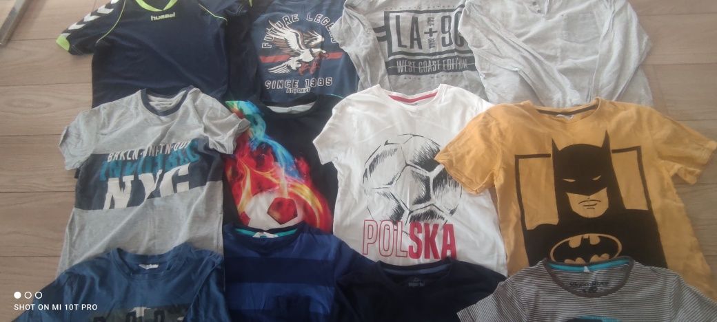 paka ubrań dla chłopca r. 152