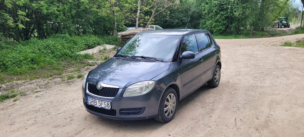 Skoda Fabia Skoda Fabia II 1.2 12V, 70KM, 2007 ładne wnętrze bogata wersja