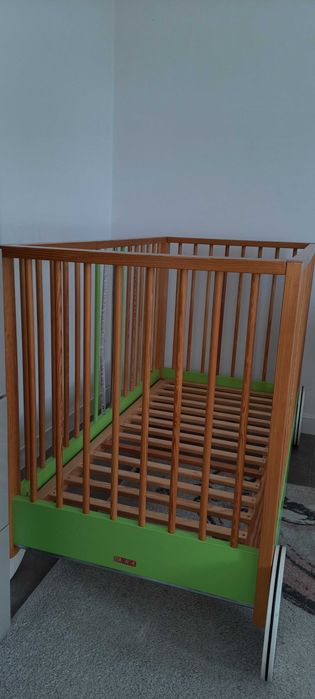 Łóżeczko dziecięce 60x120 mamama materac gratis
