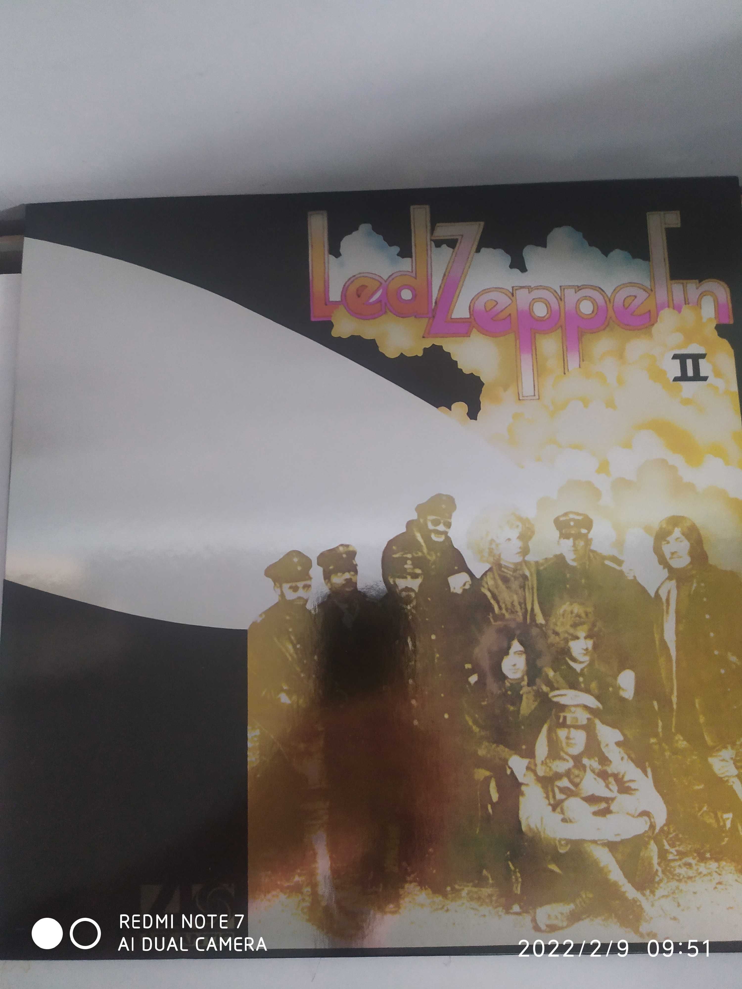 Виниловая пластинка Led Zeppelin II . Красный винил