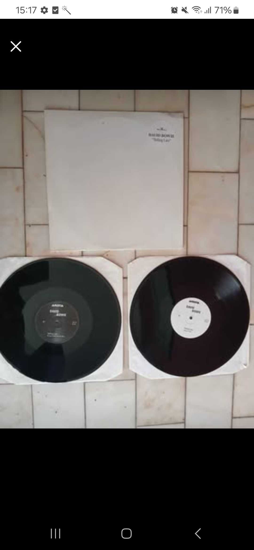 DAVID BOWIE Vinil raro para colecionadores