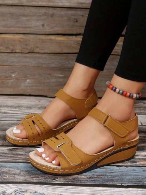 Sandały letnie z ekoskory r 39