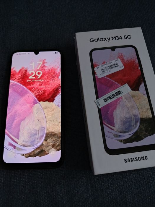 Witam sprzedam telefon komórkowy Samsung Galaxy M34 5G