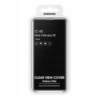 Etui Oryginalne Samsung Galaxy S10e Clear View Cover czarne