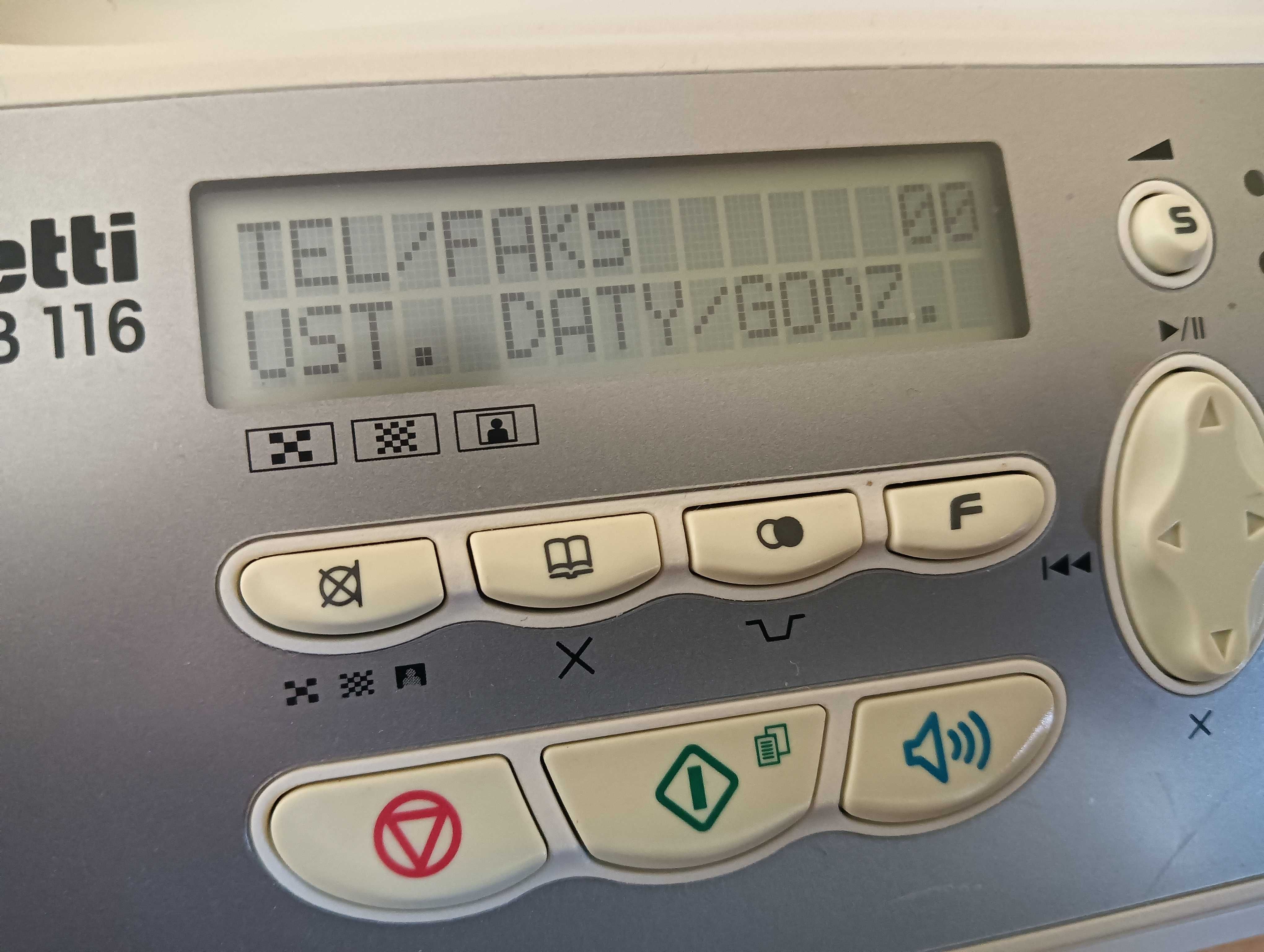 Telefon / Fax Olivetti Fax-Lab 116 STAN FABRYCZNY