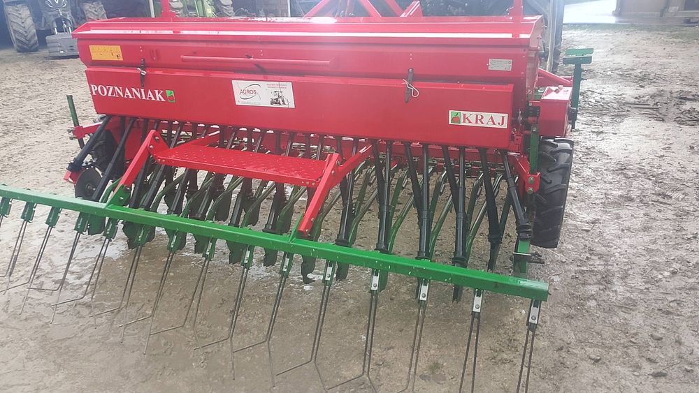 Agregat uprawowo siewny unia 3m, Poznaniak