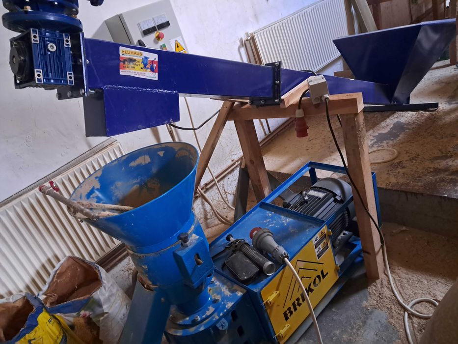 Pelleciarka granulator 15 kw peleciarka pellet pelet podajnik