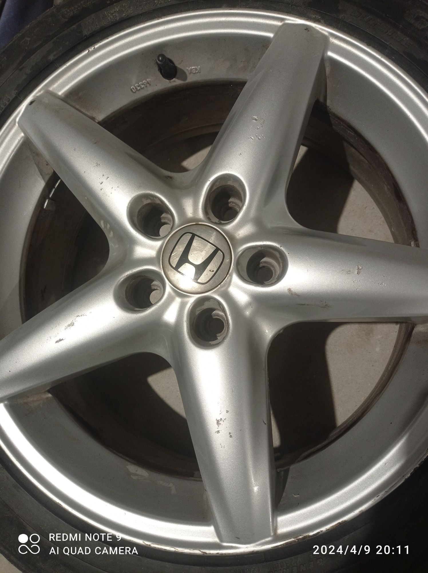 Alufelgi 5x114,3 r17 Honda