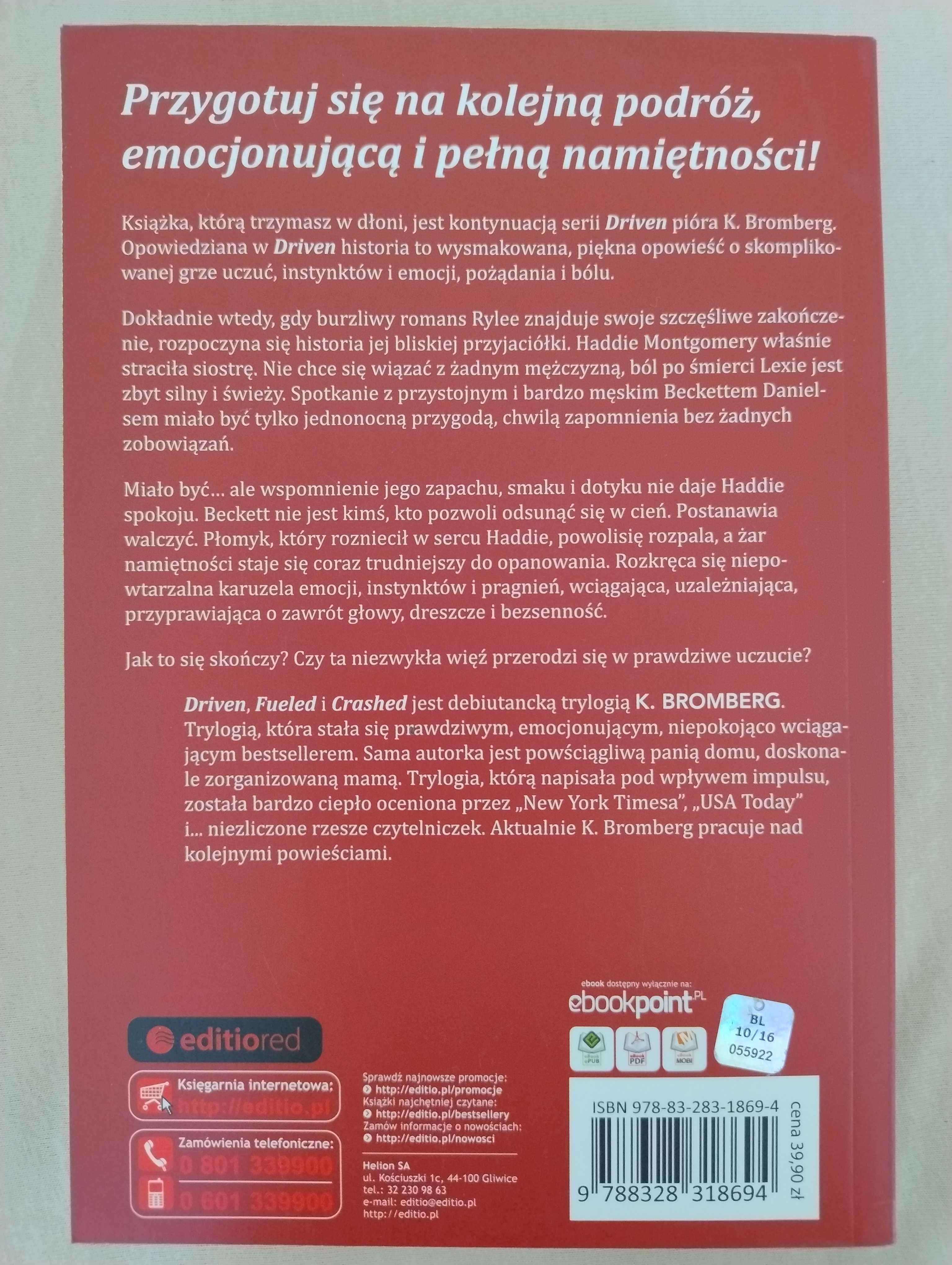 Slow burn Kropla drąży skałę K. Bromberg