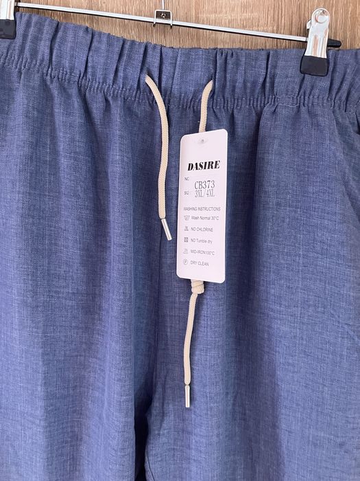 Spodnie rybaczki letnie na gumie 3/4 długość z metką nowe