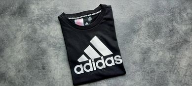 Adidas, T-shirt, bluzka koszulka na krótki rękaw, roz. 152cm