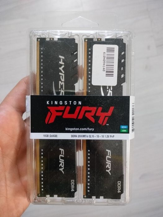 Pamięć ram Kingston fury