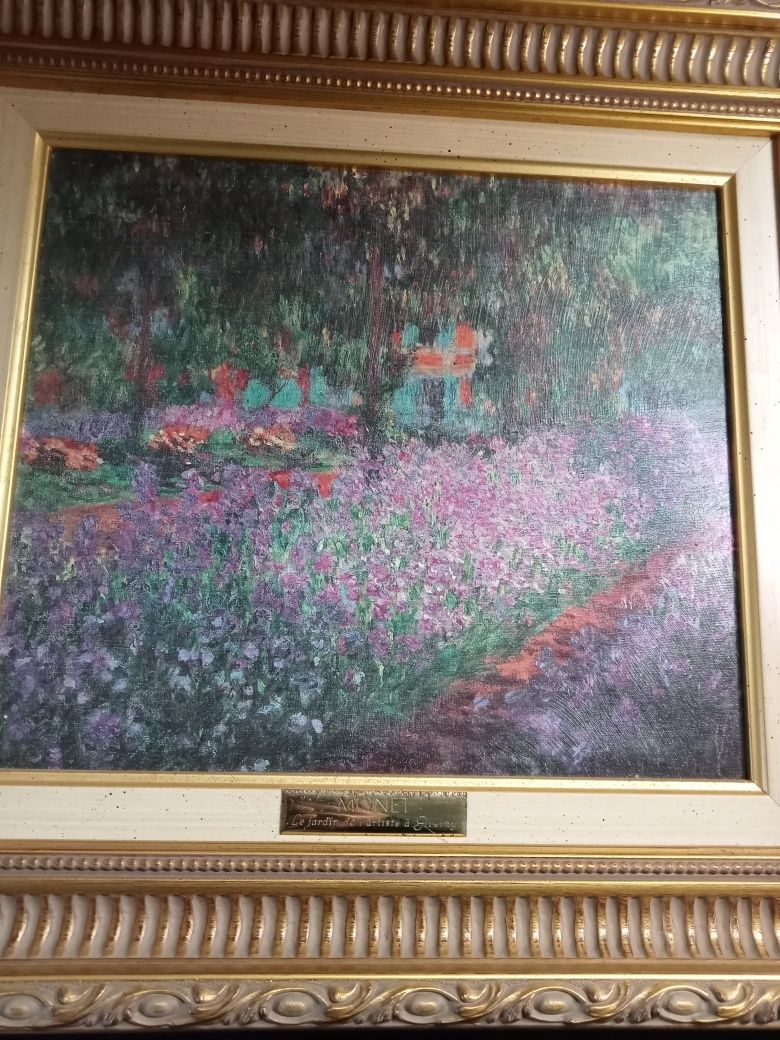 Moldura com pintura MONET