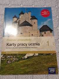 Karty pracy ucznia do historii.