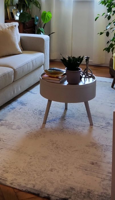 Tapete Alaska - Cinzento Claro / Creme da Rugvista