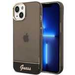 Etui Guess Translucent Na Iphone 14 Plus - Czarne