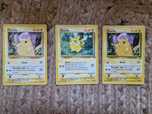 Pikachu - zestaw kart Pokemon: Base  Set / Jungle / Base Set 2