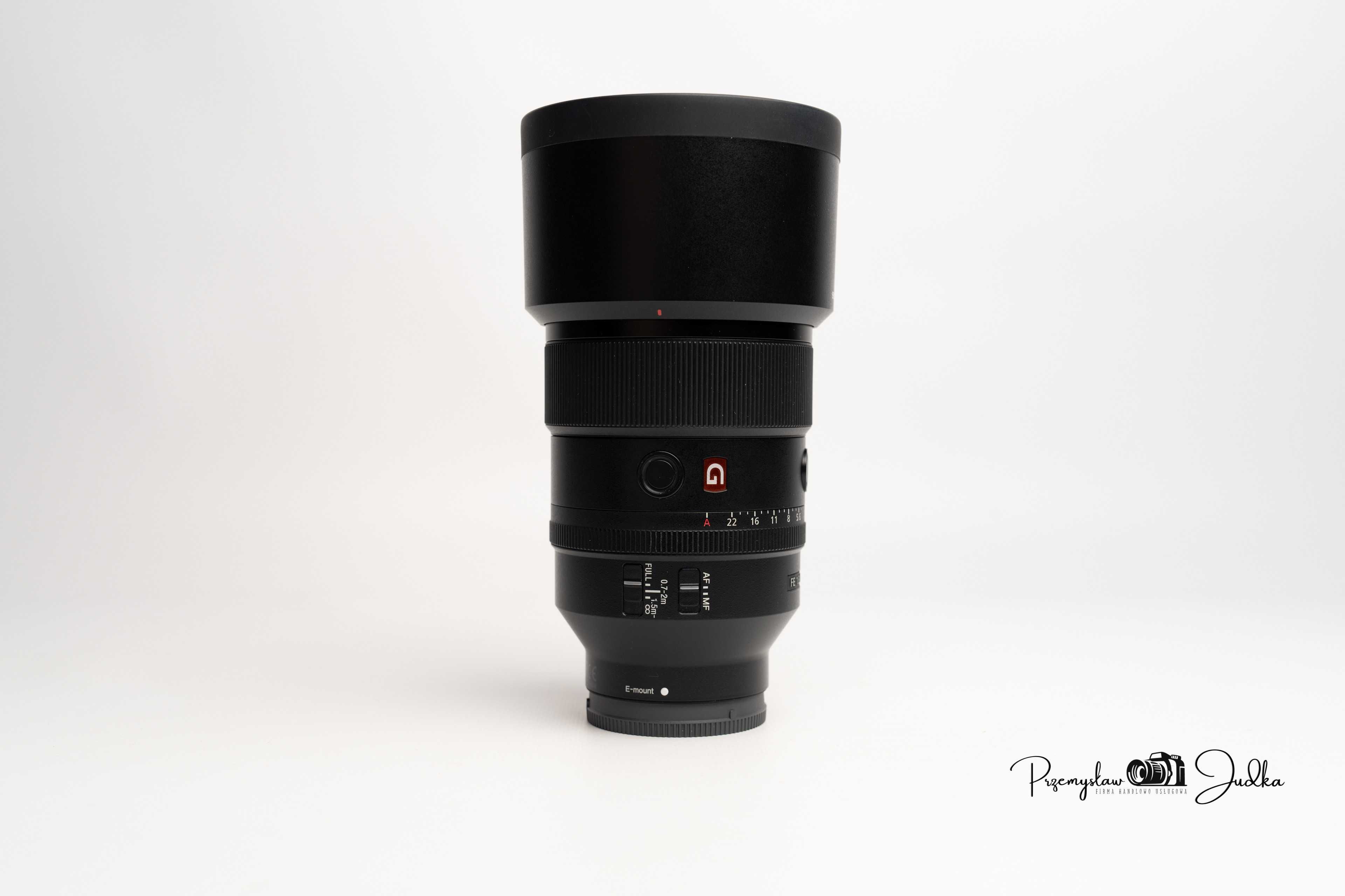 Sony SEL135F18GM 135GM 135/1.8 igła | komplet | faktura