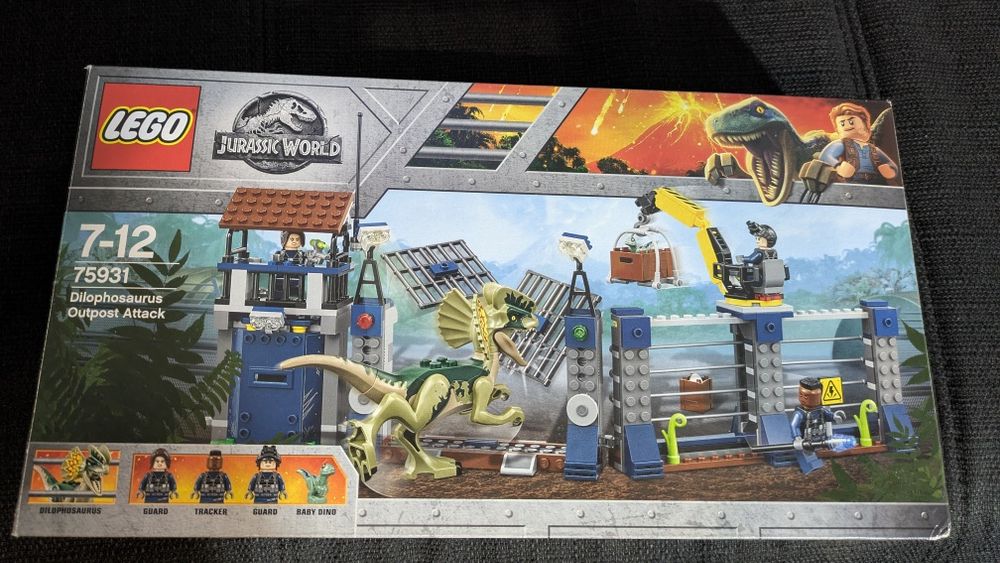 LEGO 75931 Jurassic World Atak dilofozaura na posterunek