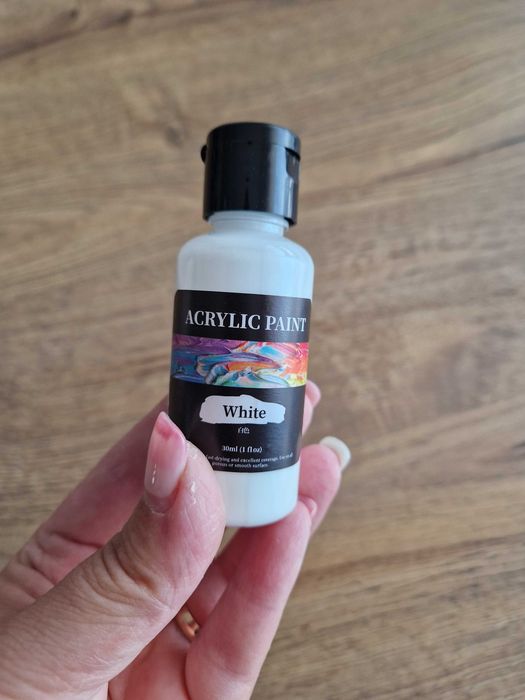 Tinta acrílica branca - 30ml