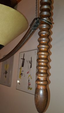Lampa stojąca art deco new look regulowana efektowna