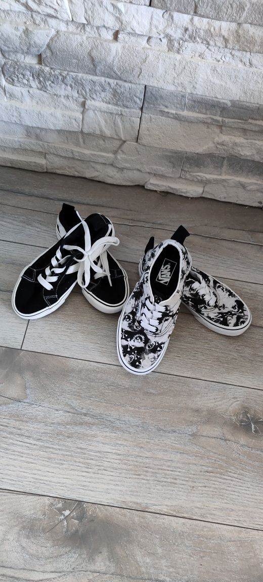 Trampki Vans r30,5 i trampki Primark r 29