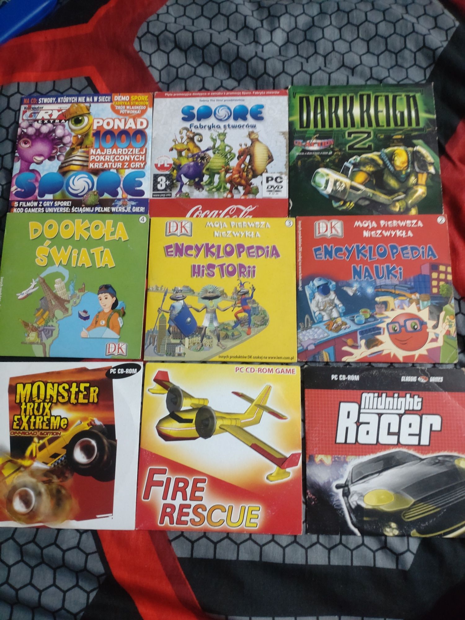 Gry PC CD różności