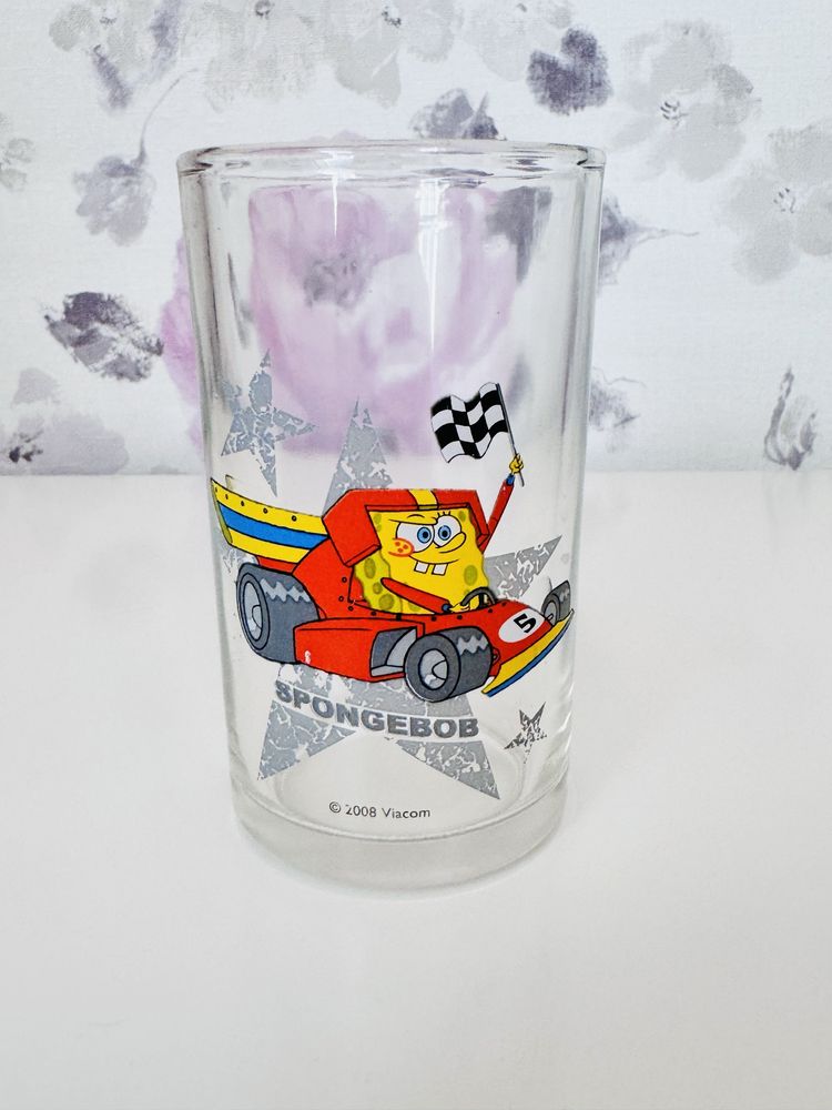 Szklanka SpongeBob Kanciastoporty, viacom 2008