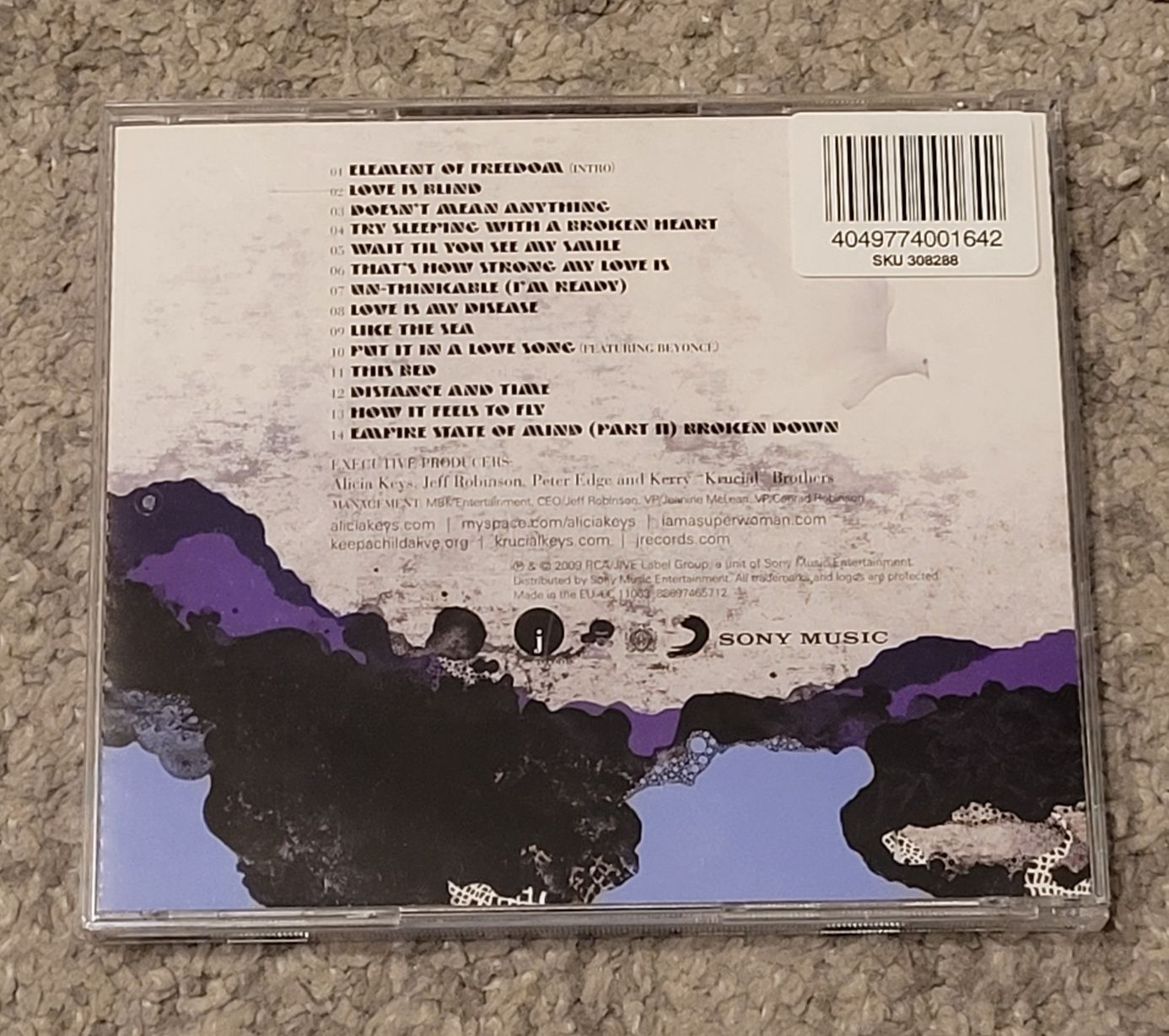 Alicia Keys The Element Of Freedom Płyta CD