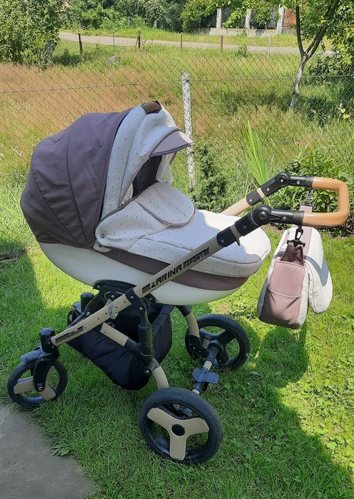 Безкоштовна доставка Прогулянкова коляска+люлька Zarina Sport