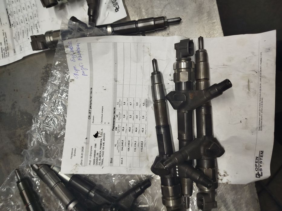 Форсунки denso xtrail t30 Navara Bosch  xc90 тнвд