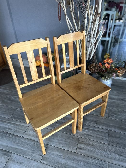 6 krzeseł sosonowo-brzozowych