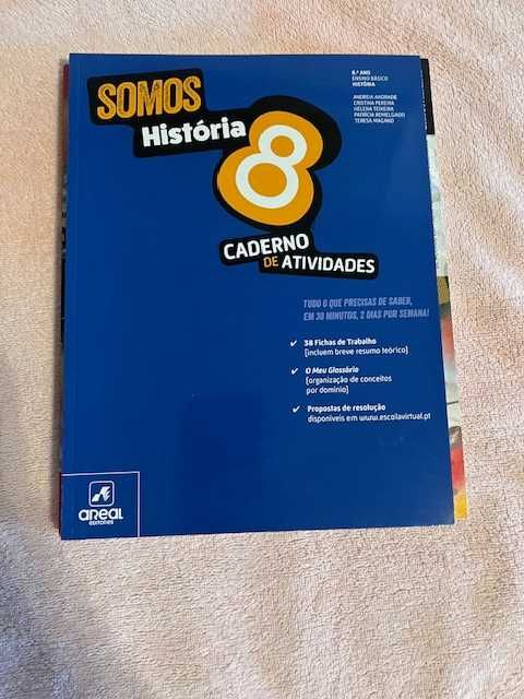"Somos História 8" - História - 8º ano – NOVO - PROJECTO PROFESSOR